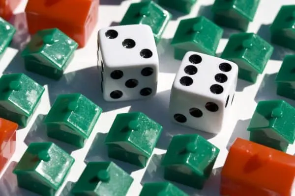 pros and cons of refinancing your home Monopoly board with dice and houses Middle Class Dad