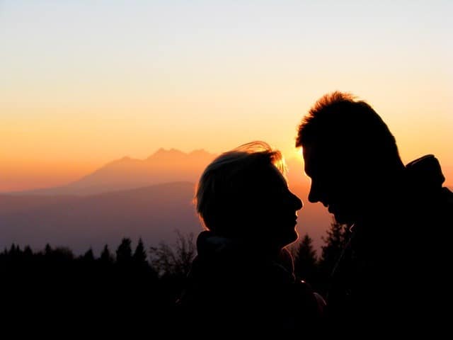 couple at sunset with mountains in the background Middle Class Dad top reasons for divorce statistics