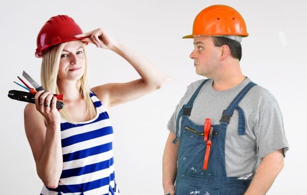 marriage is hard work construction couple middle class dad