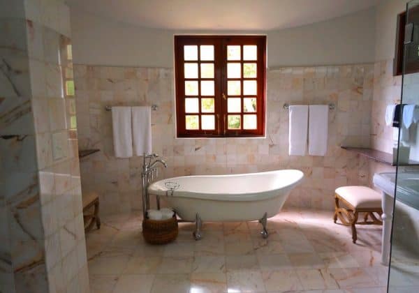 bathroom renovation costs middle class dad claw tub and big bathroom window