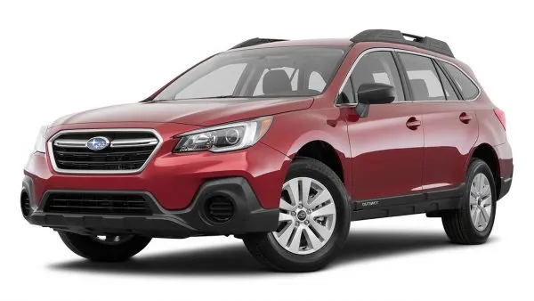 least expensive cars to insure for teenage drivers Subaru Outback red Middle Class Dad