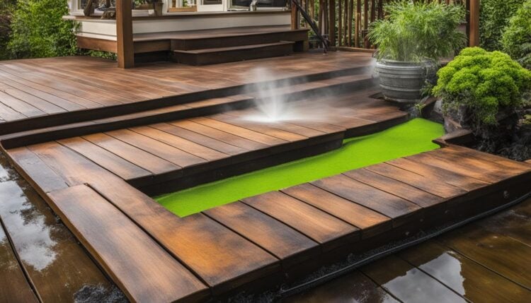 deck mold and mildew removal