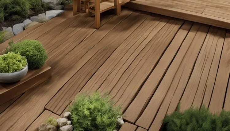 pressure treated deck wood