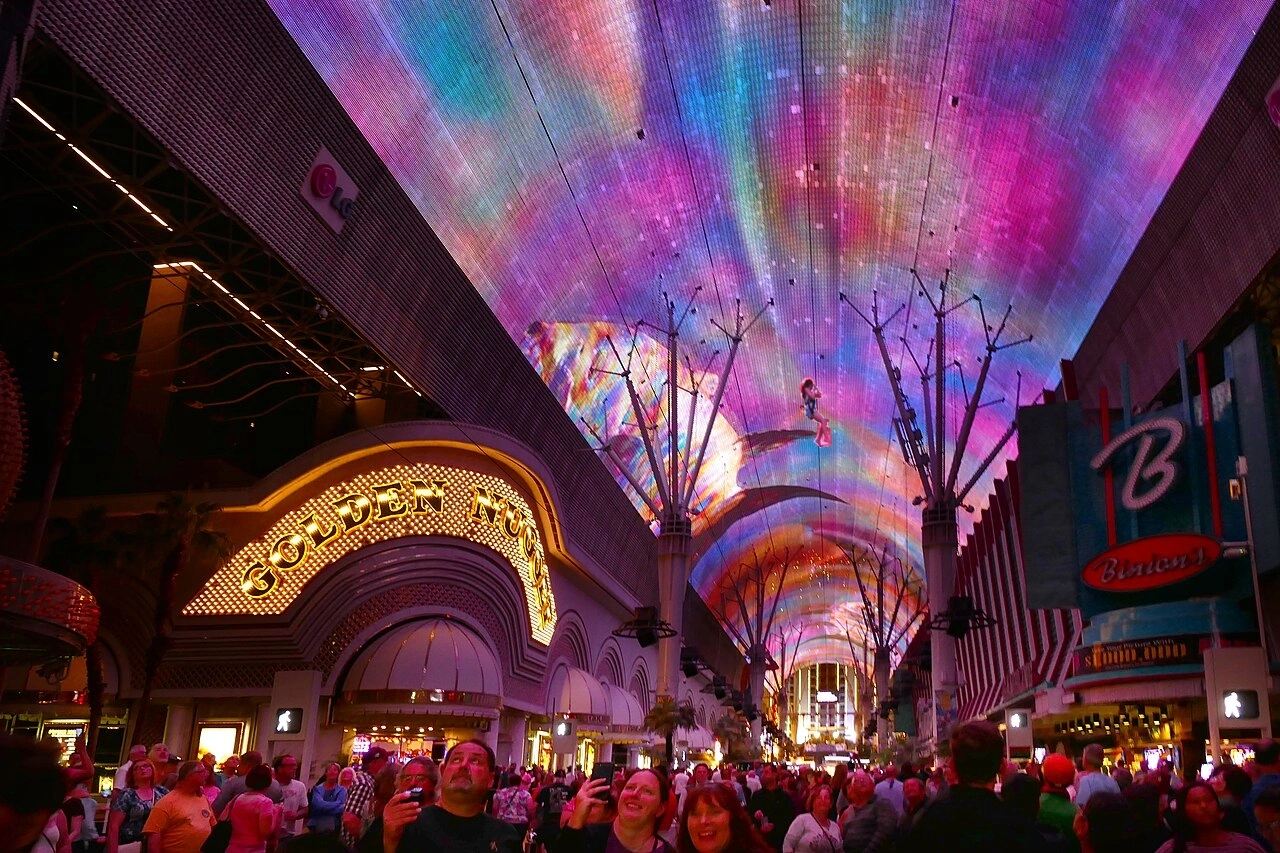 Fremont Street Experience zip lines