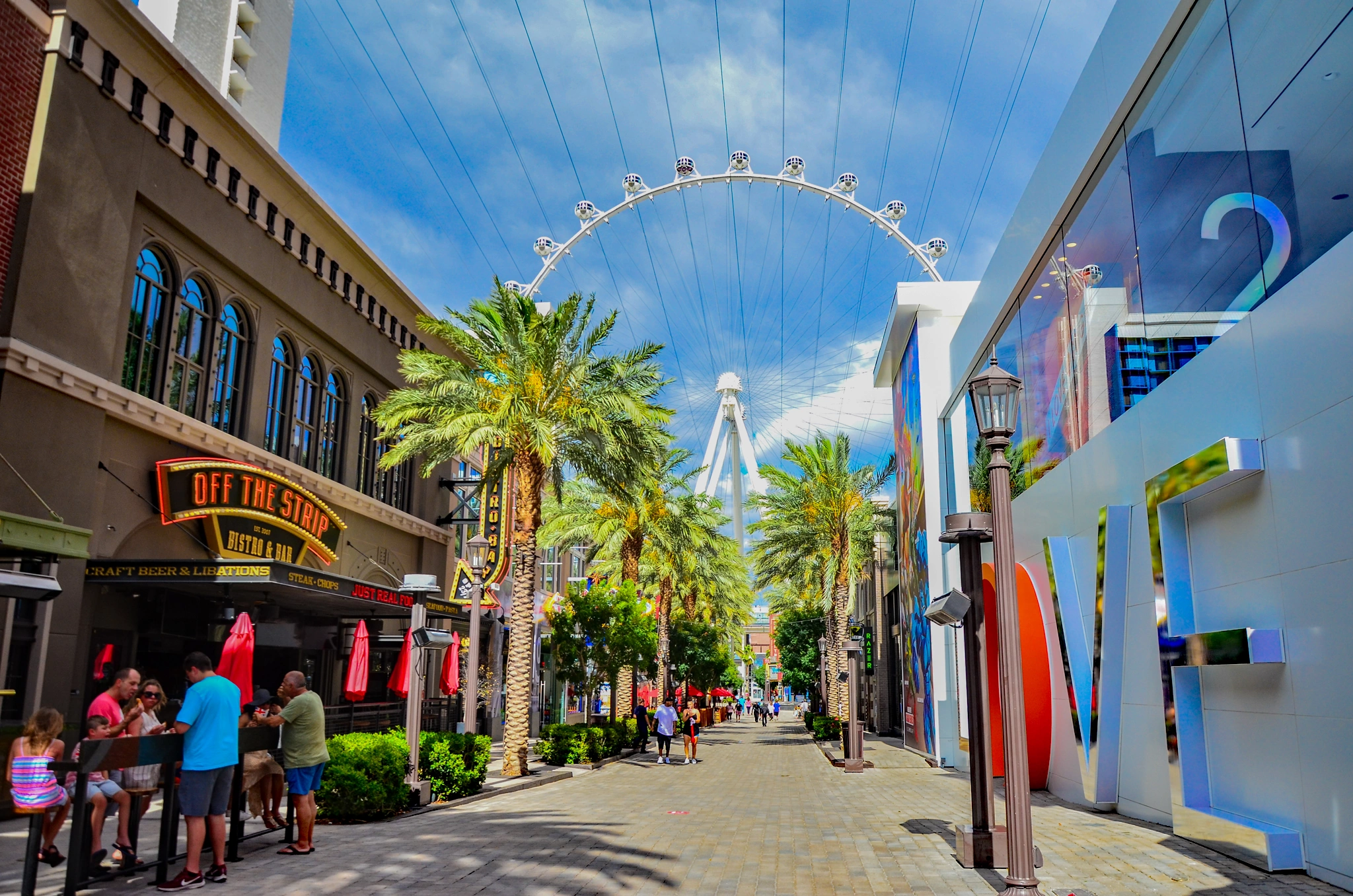 Linq Promenade in Las Vegas